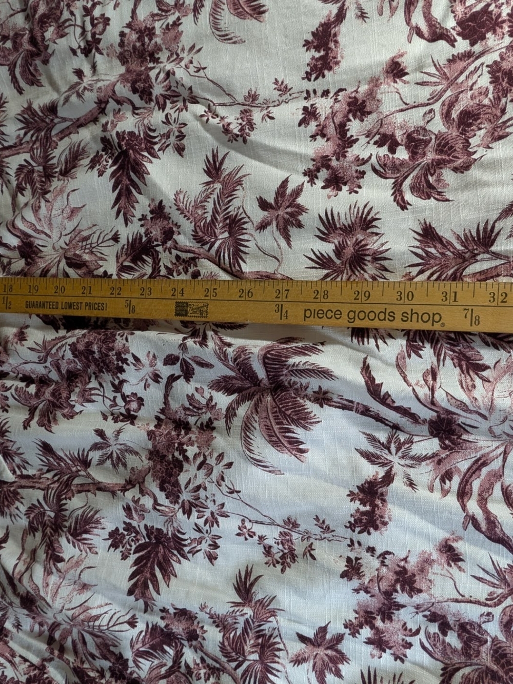 NWT LC Lauren Conrad Mauve Palm Toile  Kentucky Derby Midi Dress XL - Picture 7 of 16